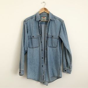 Levi’s Vintage Denim Button Up Shirt Size Small